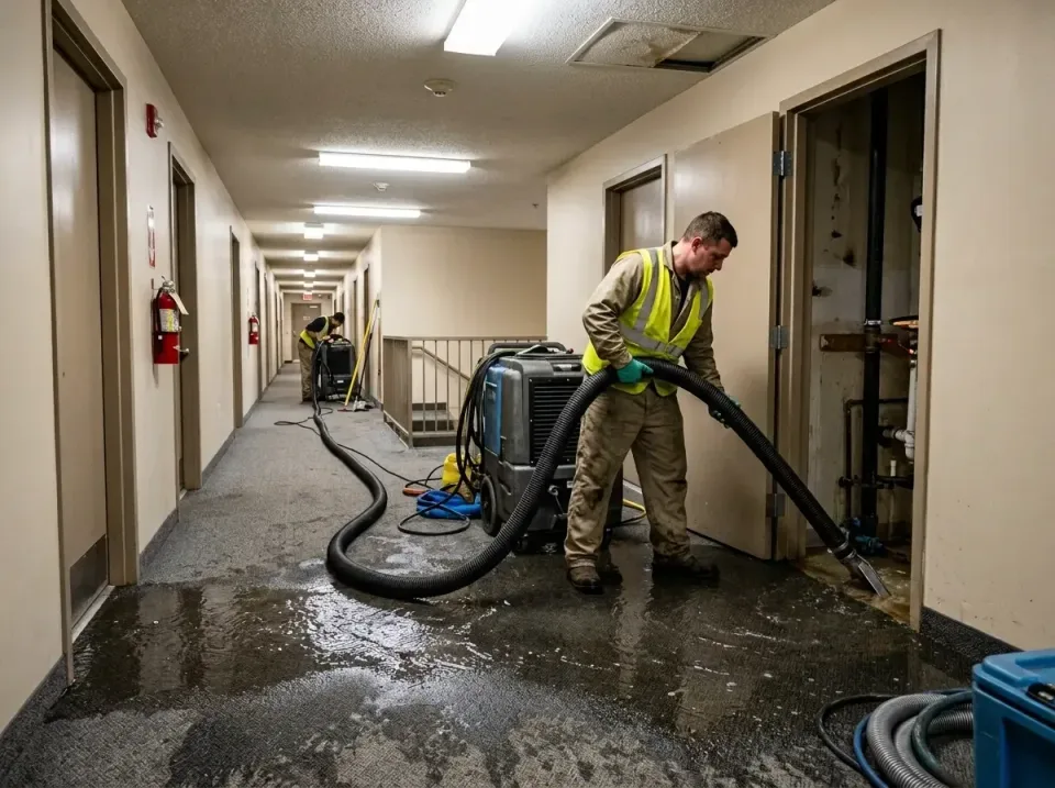 multi-unit-apartment-hallway-f-005 — frequently asked questions, Emergency Burst Pipe Water Extraction & Removal in Florida,…